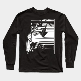 Toyota GT86 / Subaru BRZ (White Print) Long Sleeve T-Shirt